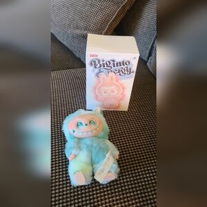 Price Is FIRM!! Green/Blue Stuffed Animal. (Labubu Style)